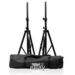 FBT JMaxX 112A 900W 12 Active DJ Disco PA Speaker (Pair) with Stands & Cables