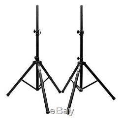 FBT JMaxX 112A 900W 12 Active DJ Disco PA Speaker (Pair) with Stands & Cables