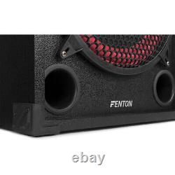 Fenton 12 Active Bluetooth PA DJ Speakers Disco Karaoke Party Set System