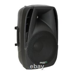 Ibiza BT10A Active Speaker 10 250W PA System Bluetooth DJ Disco