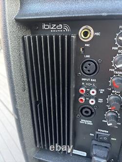 Ibiza Sound XTK10A Active Speaker 10 300W DJ Disco Sound System