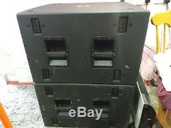 JBL VP7315 X2 JBL VPSB7118 subs X2 active Speakers pa Disco system