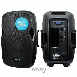 Kam RZ10ABT Active Speaker Bluetooth PA DJ Disco Powered PA System