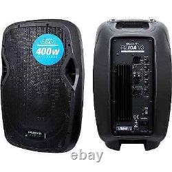 Kam RZ10A V3 10 300W Active PA Speaker Portable Battery Powered DJ Party Disco