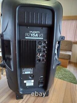 Kam RZ15A 15 1200W Portable Active PA Speaker for DJ Disco Stage Weddings