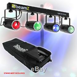 Karaoke DJ Party Disco Package Kit 15 Active Speakers Mixer Beamz Light 1640W