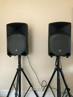 Mackie Thump 12A Active 12 DJ Disco Musician Band PA Speakers Stands Cables