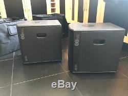 Pair Of DB Technologies ES602 800w Amplified Speakers PA / Disco / Sound System