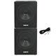 Pair Vonyx Smwba18 18 Inch Active Powered Dj Disco Party Subwoofers Subs 2000w