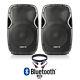 Pair Of Active 12 Dj Disco Speakers Bluetooth Pa System 1200w Powered