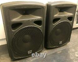 Pair of Studio Master VPX15 400W RMS 15 Powered Active Speakers PA Disco