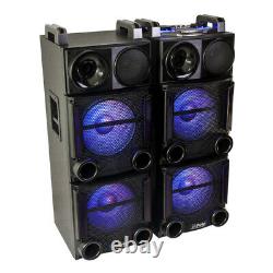 Party Light Sound PARTY-BOX412 1200W 2 x 12 Sound System Disco Damaged
