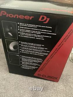 Pioneer S-DJ50X Studio Monitor Speaker Active DJ Disco 5 Inch Boxed