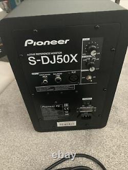 Pioneer S-DJ50X Studio Monitor Speaker Active DJ Disco 5 Inch Boxed