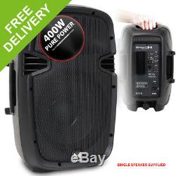 Portable PA DJ Disco Party Active Speaker 10 Woofer Small High Power 400W