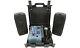 Portable Suitcase Pa 100w Usb/sd + Dsp Disco Stage Mixer Amp Speaker Stands Pack