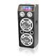Pyle Psufm1035a Disco Jam 1000 Watt 2 Way Dj Bluetooth Speaker With Led Lights