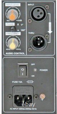 QTX QT18SA 1000W 18 Powered Active PA Dj Disco Sub Subwoofer Bass Bin Speaker