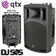 Qtx Qx Series Qx12a 12 500w Active Powered Moulded Pa Dj Speaker Disco Cabinet
