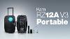 Quicklook At The Kam Rz12a V3 Portable Active Speaker With Dual Wireless Mic System