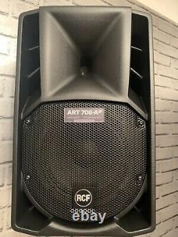 RCF ART 708a Active Pa / Disco Speakers (Pair) Boxed And Warranty