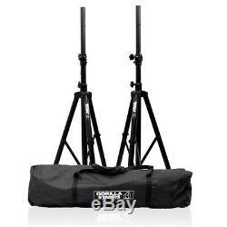 RCF Art 732-A MK4 Active Powered 12 1400W DJ Disco PA Speakers (x2) with Stands