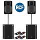 Rcf Art 735-a Mk4 Active Dj Disco Pa Speaker (pair) & Rcf Sub 705-as Ii (pair)