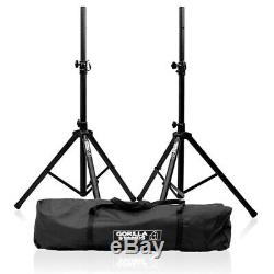 RCF Art 745-A MK4 15 Active Powered DJ Disco PA Speakers with Gorilla Stands