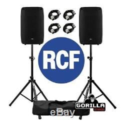 RCF HD 15-A 15 700W RMS 2-Way Active DJ Disco Club Bar PA Speaker (Pair)
