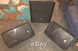 RCF PA system HD10A ART905SA active speaker system. Speaker system disco band