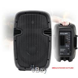 RS10A 10 Inch Active Powered Speaker Portable DJ Disco PA EQ Moulded ABS 400W