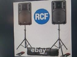 Rcf Art 315-a Mk4 15 800w 2-way Active Dj Disco Club Band Pa Speaker (pair)