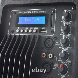 SP1500ABT 15 Inch Active Bluetooth Speaker Home DJ Disco PA Monitor EQ 800W