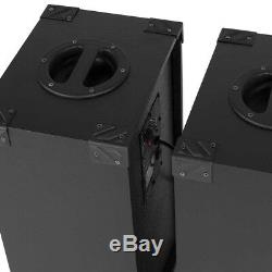 SPB 10 Pair Powered Bluetooth Disco Party Speakers with USB MP3 600W