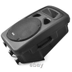 Skytec SP1000A Hi-End Active Powered PA DJ Disco Party 10 ABS Speaker 400W