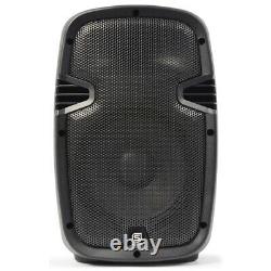 Skytec SPJ-800A Hi-End 8 Inch Active Powered DJ Disco PA Party ABS Speaker 200W