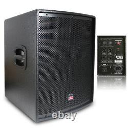 Studiomaster Drive 15SA Active Powered Subwoofer Live Sound DJ Disco Speaker 400