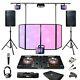 Ultimate Mobile Disco Dj Package Inc Stand, Controller, Speakers, Lights & More