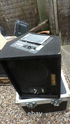 Vintage Carlsbro powered PA Band Disco speaker monitor
