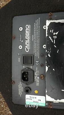 Vintage Carlsbro powered PA Band Disco speaker monitor