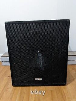 Vonyx 18 Powered Active Subwoofer Bass Boost Bin DJ Disco PA Sub Speaker 1000W