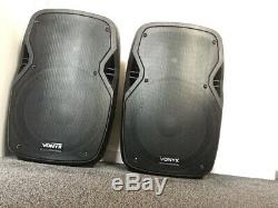 Vonyx Ap15A 15 Active Dj Speakers Pair disco speakers 800w