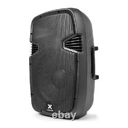 Vonyx SPJ-1200A 12 Active Powered Portable PA Speaker System DJ Disco 600W