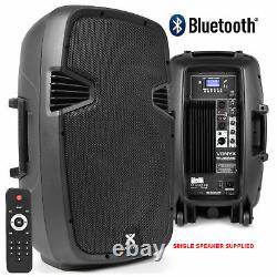 12 Bluetooth Powered Actifs Haut-parleurs + Support Mp3 Usb Dj Pa Disco Party 1200w