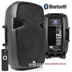 12 Bluetooth Usb Mp3 Haut-parleurs Actifs À Partir Avec Des Stands + Sacs Dj Disco 1200w