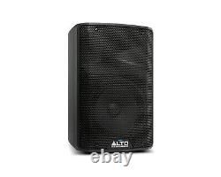 2x Alto Tx308 Active Powered 8 350w Pa Speaker Mobile Disco Dj Loudspeaker Paire