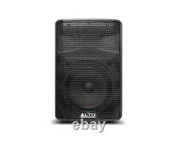 2x Alto Tx308 Active Powered 8 350w Pa Speaker Mobile Disco Dj Loudspeaker Paire