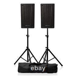 2x Db Technologies B-hype 12 Active Pa Speaker 12 Dj Disco Sound System Bundle