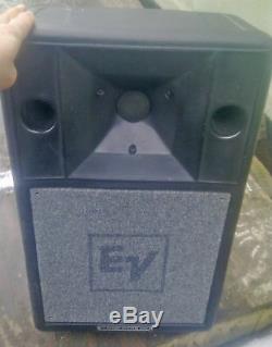 2x Ev S200 Refurbished Pa Disco Speakers Not Active Alimentés Par Behringer Inuke