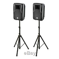2x Studiomaster Bdrive10a Active Speaker 1000w 10 Pa Système Dj Disco